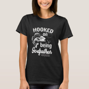 Vintage Fishing Godfather Gifts For Father's Day F T-Shirt