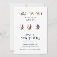 Vintage Fishing Hooks Birthday Party