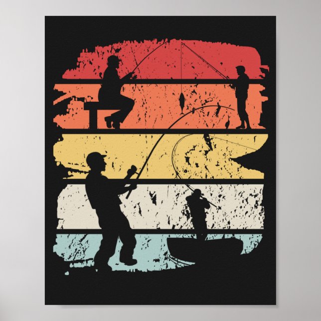 Vintage Fishing Poster (Front)