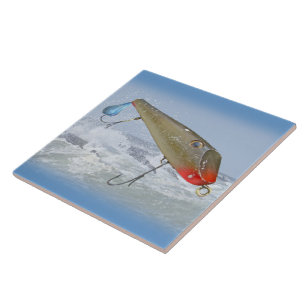 Vintage Fishmaster Jerry Sylvester Flaptail -Right Ceramic Tile