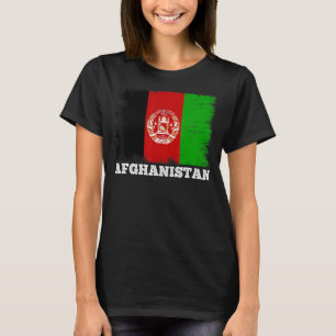 Vintage Flag Afghanistan Country Retro Flag Afghan T-Shirt