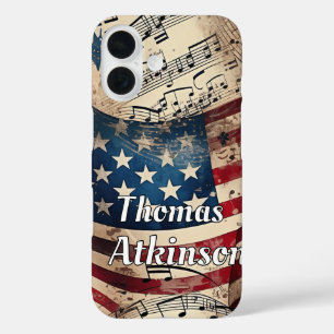 VIntage Flag iPhone 16 Case