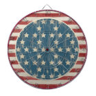 Vintage Flag Dart Board