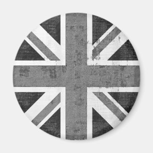 Vintage Flag United Kingdom Magnets