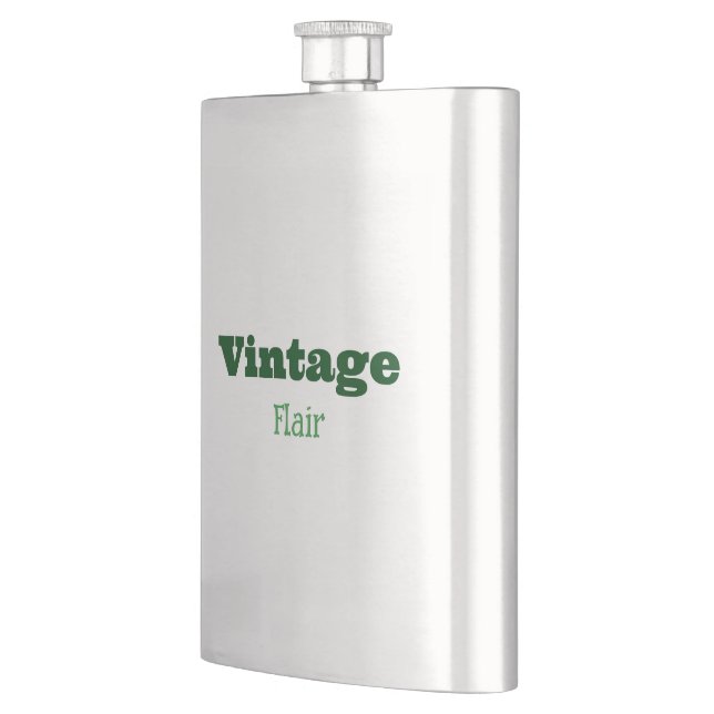 Vintage Flair Classic Flask (Left)
