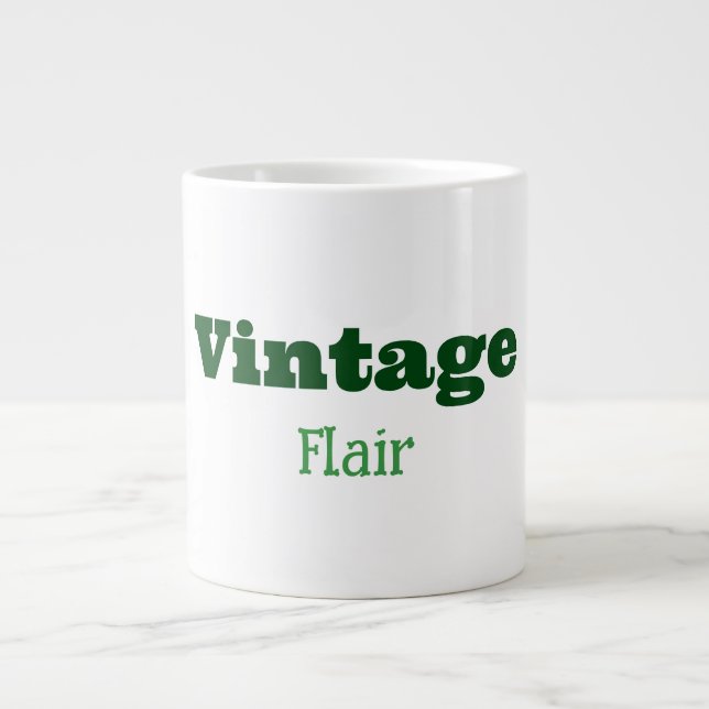 Vintage Flair Speciality Mug (Front)
