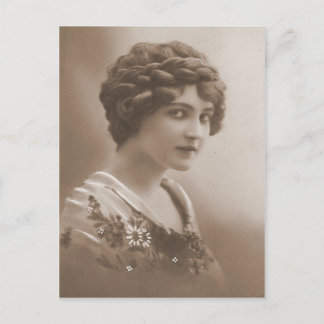 Vintage Flapper Photograph (23) Postcard