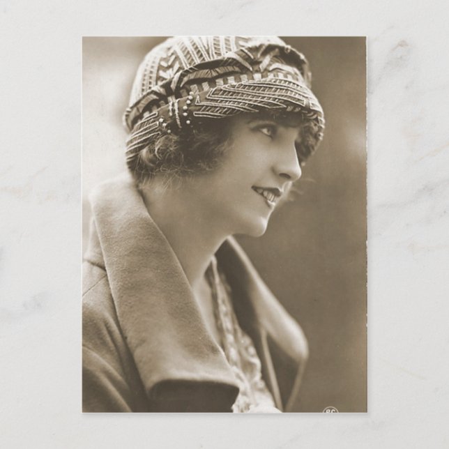 Vintage Flapper Photographs (8) Postcard (Front)