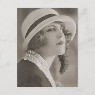 vintage flappers (115) postcard
