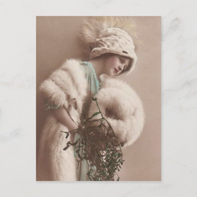 vintage flappers (121) postcard (Front)