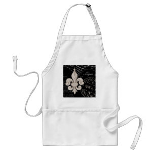 Vintage Fleur de Lis...apron Standard Apron