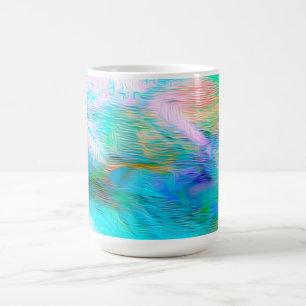 Vintage Floral Abstract – Romantic Pattern Whimsy Magic Mug