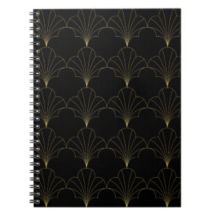 vintage floral abstract seamless pattern. Geometri Notebook