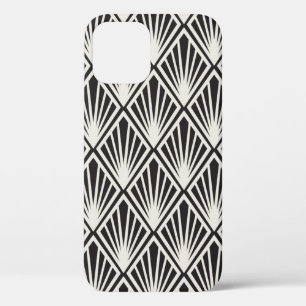 vintage Floral Art Nouveau Seamless Pattern. Geome iPhone 12 Case