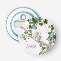 Vintage Floral Asian Style Pastel Colours Name