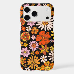 Vintage Floral Burst – Colorful Retro Flower