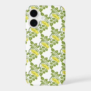 Vintage Floral Buttercup wallpaper damask