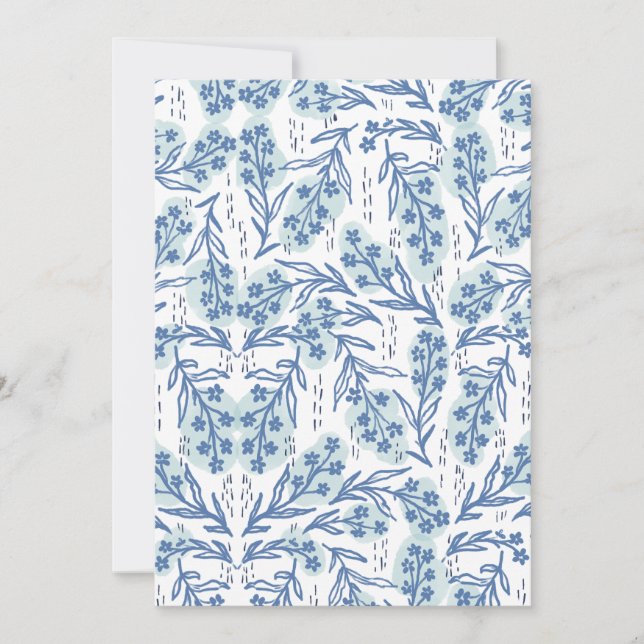 Vintage Floral Card (Front)