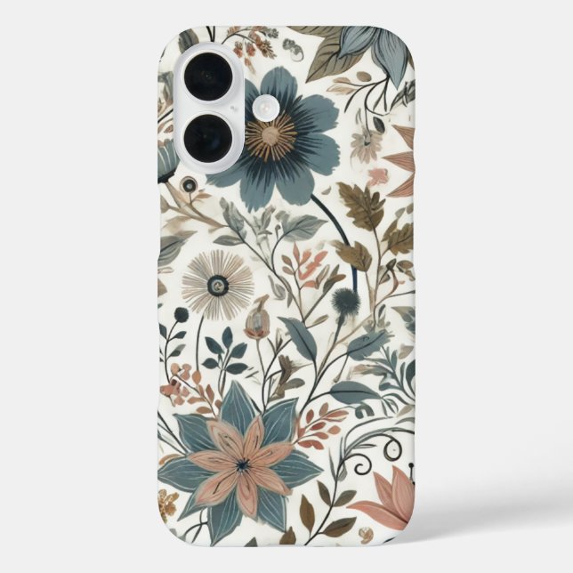 Vintage Floral Case-Mate iPhone Case (Back)