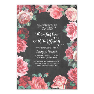 vintage birthday invitations