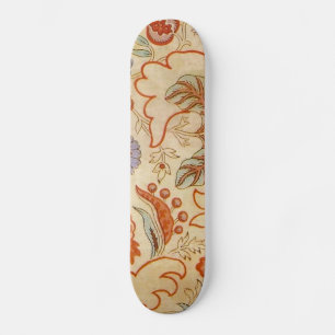 Vintage Floral Chintz Paisley Skateboard