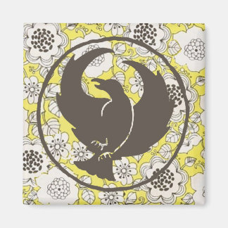 Vintage Floral Crowfoot Magnet