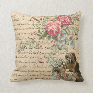 Vintage Floral Cushion