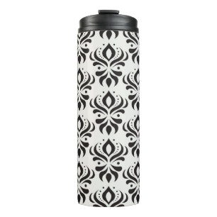 Vintage floral damask seamless pattern. Elegant ab Thermal Tumbler