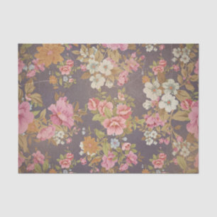 Vintage Floral Decoupage Tissue Paper