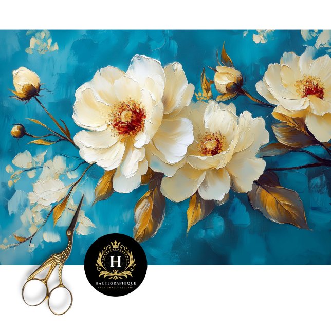 Vintage Floral Decoupage  Tissue Paper (Creator Uploaded)