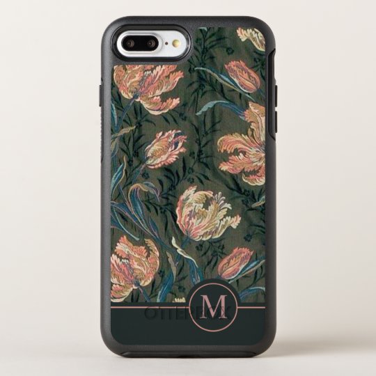 Vintage Floral Design Monogram | Phone Case