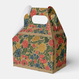 Vintage Floral Designer Garden Artwork Favour Box