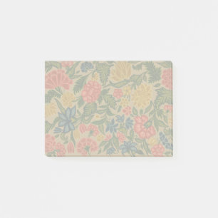 Vintage Floral Designer Garden Artwork Post-it Notes