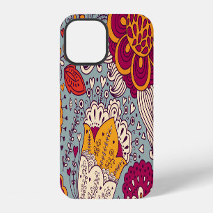 Vintage Floral Elegant Background iPhone 12 Case