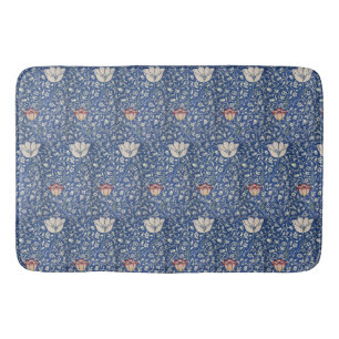 Vintage Floral Flowers William Morris Medway Bath Mat