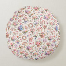 Vintage Floral Garden Pattern | Romantic Roses