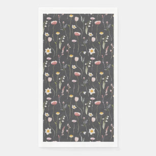 Vintage Floral Guest Towels Napkin