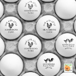 VINTAGE floral hen country farm name Rubber Stamp<br><div class="desc">Personalised Vintage Egg Stamp Personalised egg stamps for your homestead or family farm with beautiful floral chicken illustrations and monograms or information in farmhouse font. These stamps are designed to be used with the handle for better application and we have not included the ink as it is up to you...</div>