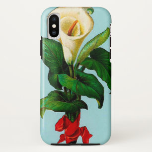 Vintage Floral Illustration iPhone X Case
