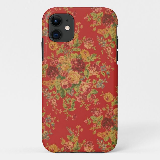 Vintage Floral iPhone 5 Case (Back)