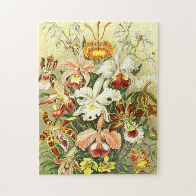 Vintage Floral Jigsaw Puzzle (Vertical)