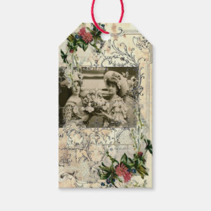Vintage Floral Ladies Gift Tag