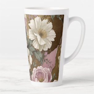 Vintage Floral - Latte Mug