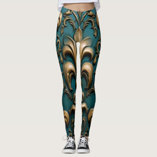 vintage floral Leggings