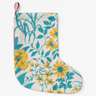 Vintage Floral: Liberty Motif Seamless Small Christmas Stocking