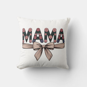 Vintage Floral “MAMA” Mother’s Day Gift, Cute Mum  Cushion