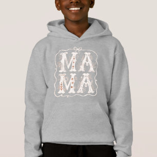 Vintage Floral MAMA Typography