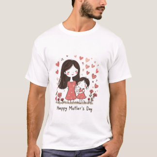 Vintage Floral Mother’s Day T-Shirt