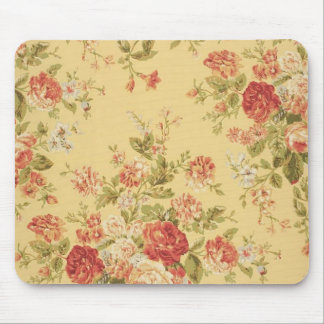 vintage Floral Mouse Pad