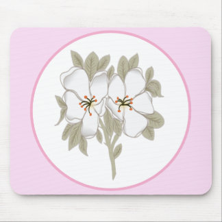 Vintage Floral Mouse Pad